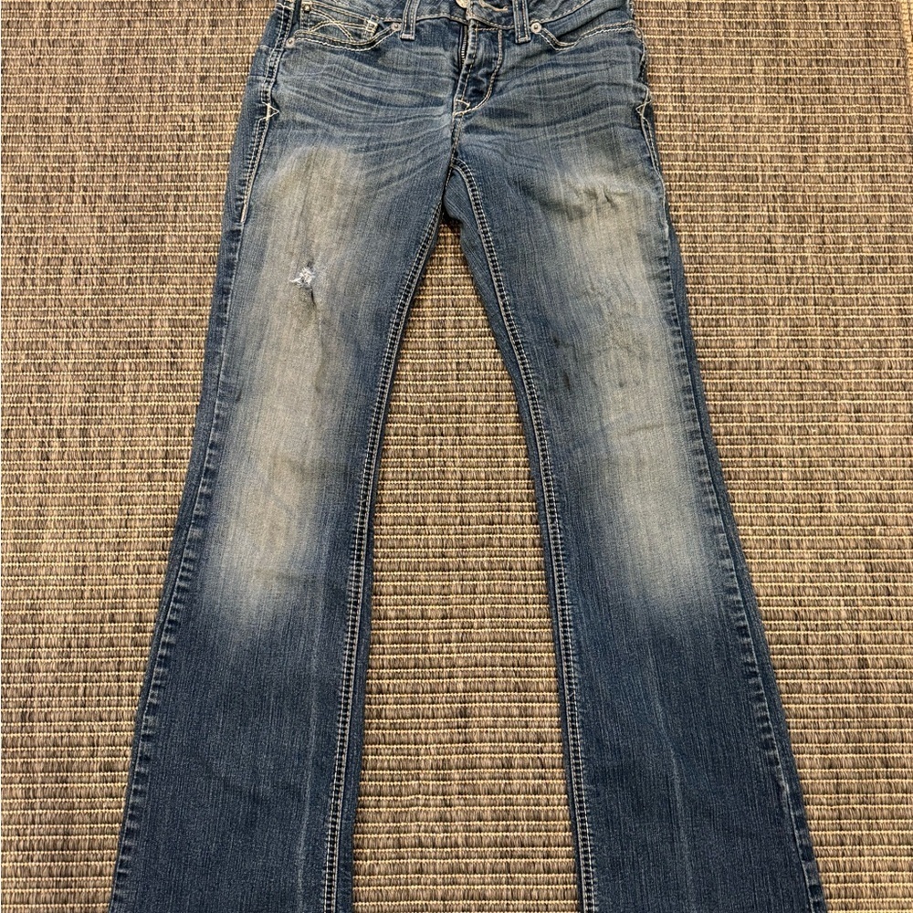 Ariat Women's Faded Blue Boot Cut Jeans